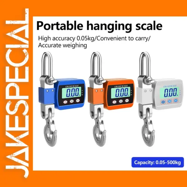 500kg Digital Crane Scale with LCD Display