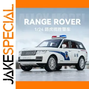 1:24 Land Rover Police Diecast Model Car
