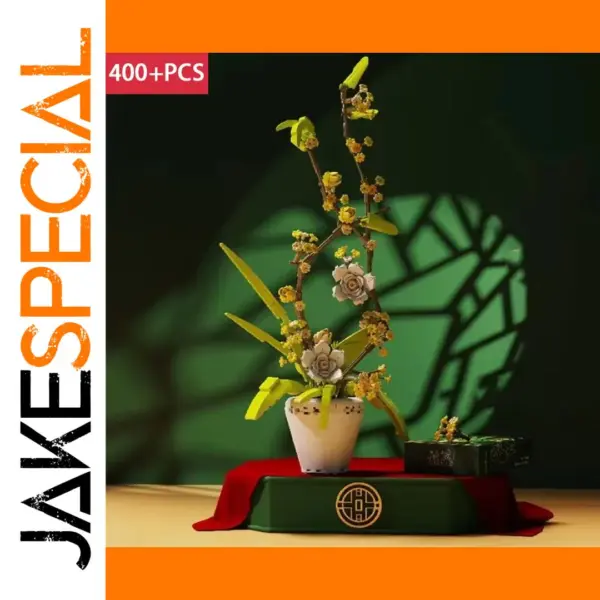DIY Flower Building Block Set 430 Pieces