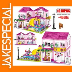 Summer Holiday Villa Building Blocks Set