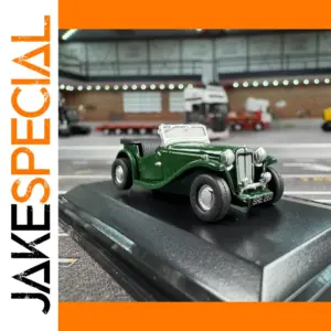 OXFORD 1:76 Green MG MGT Diecast Toy Model