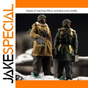 1/72 German Winter Soldier Model Set