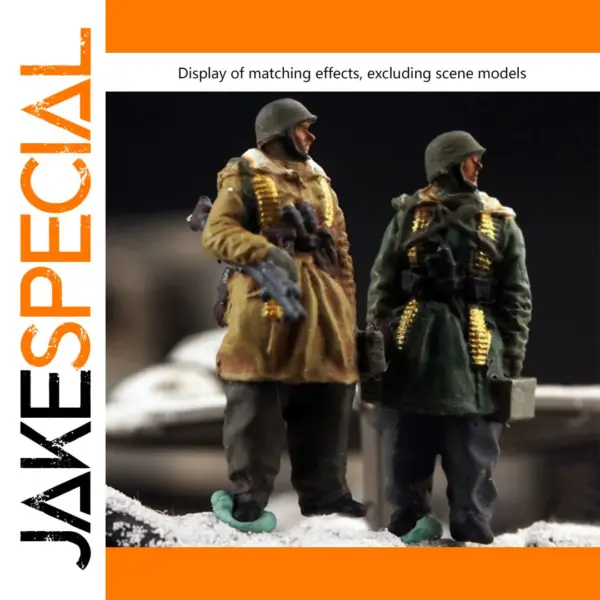 1/72 German Winter Soldier Model Set