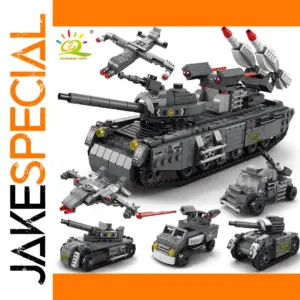 Military Tank Building Blocks Set 648pcs