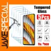 5PCS Tempered Glass Screen Protectors for Poco