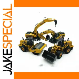 1:50 Alloy Tracked Excavator Model for Collectors