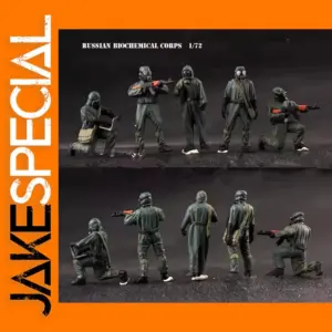 1:72 Scale Resin Russian Biochemical Soldiers