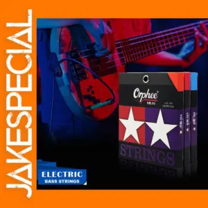 Orphee Nano Coating Electric Bass Strings Set