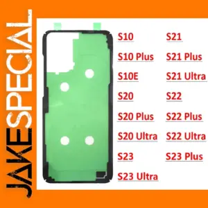 Samsung Galaxy S10 S20 Waterproof Battery Cover Sticker