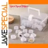 Mini Transparent Jewelry Storage Box Set