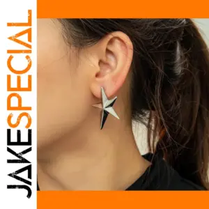 Star-Shaped Stud Earrings for Women