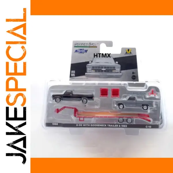 1:64 Scale Alloy 1986 K-30 & Trailer Model