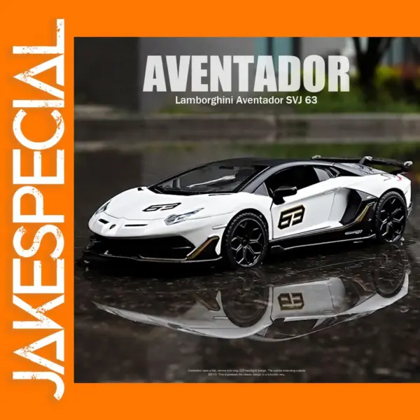 1:32 Diecast Lamborghini Aventador SVJ Model