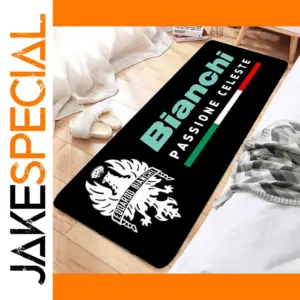 Bianchi Bike Floor Mat for Home Decor