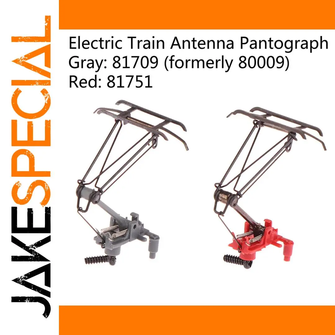 HO Scale Train Pantograph for Model Upgrades 1 HO Scale Train Pantograph for Model Upgrades