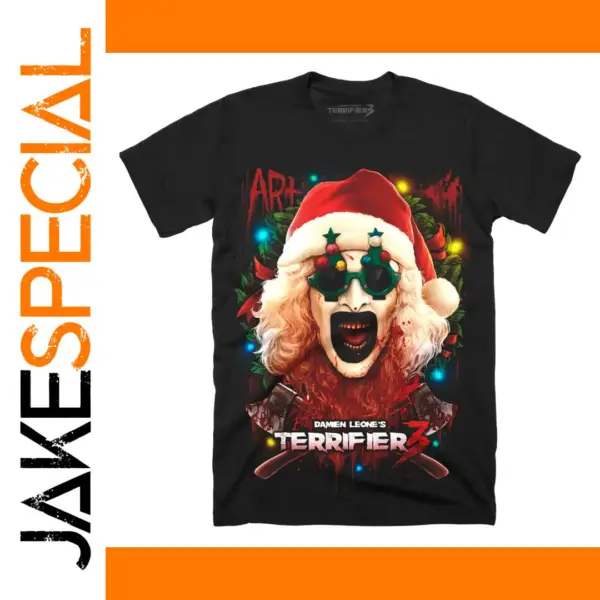 Terrifier 3 Yuletide Terror Men’s T-Shirt