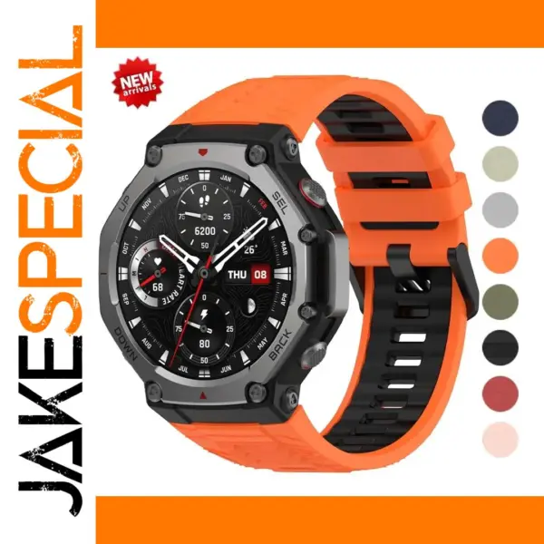 Silicone Watch Strap for Amazfit T-REX 3
