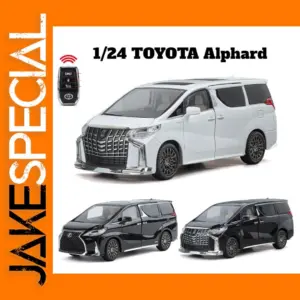 1/24 Toyota Alphard Diecast Model Car with Sound