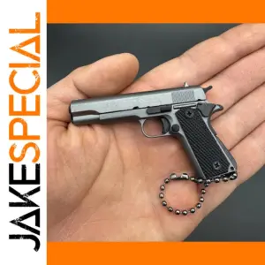 Colt 1911 Mini Alloy Pistol Keychain