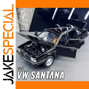 Volkswagen Santana 1:24 Diecast Model Car with Sound and Light