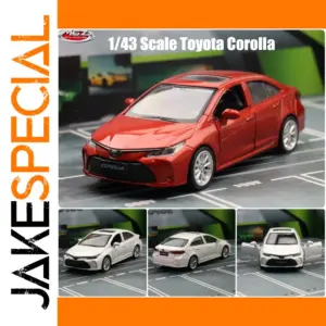 1/43 Toyota Corolla Hybrid Diecast Car Model