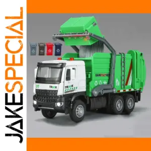 1:32 Diecast Crane Sanitation Car Model