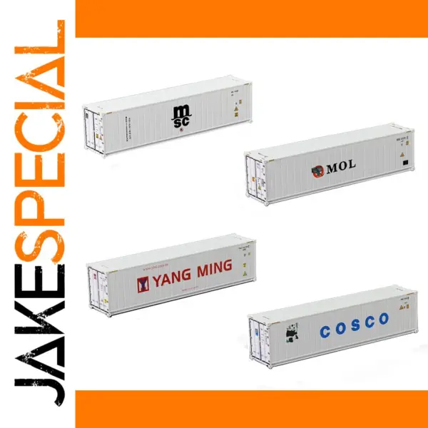 N Scale 40ft Hi-Cube Refrigerator Container