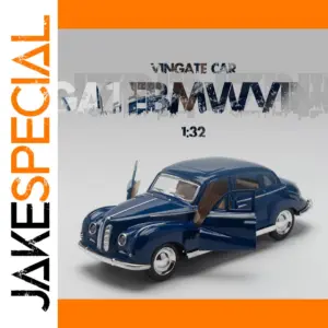 1:32 Alloy BMW Vintage Cabriolet Car Model