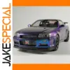 1:18 Nissan GTR R34 Skyline Diecast Model Car