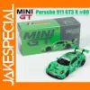 1/64 Porsche 911 GT3 R Diecast Model Car