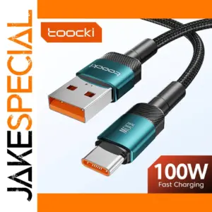 100W Fast Charging USB Type-C Cable 6A