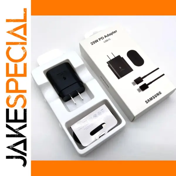 Samsung 25W US Fast Charging Adapter with Type-C Cable