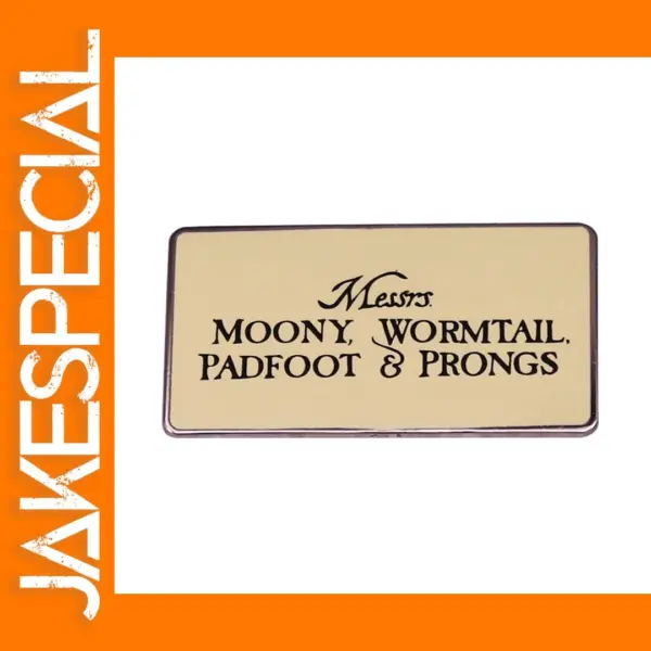 Moony Wormtail Padfoot Prongs Enamel Pin