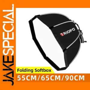 TRIOPO 65cm Foldable Octagon Softbox Kit
