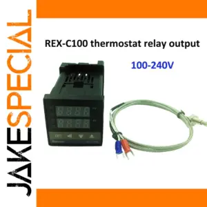 REX-C100 Digital Thermostat with K Type Sensor