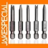 5pcs Magnetic U-shaped Screwdriver Bits Set