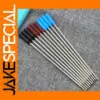10 Pack Metal Ballpoint Pen Refills 1.0mm