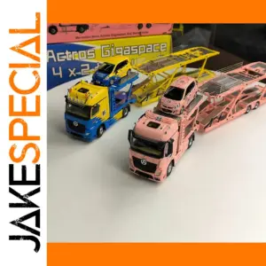1/64 Alloy Diecast Benz Trailer Model for Collectors