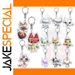 Adorable Cat Keychain Pendant for Bags