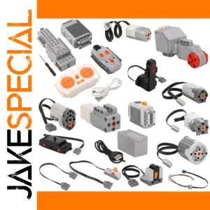 MOC High-Tech Motor Servo Parts for LEGO