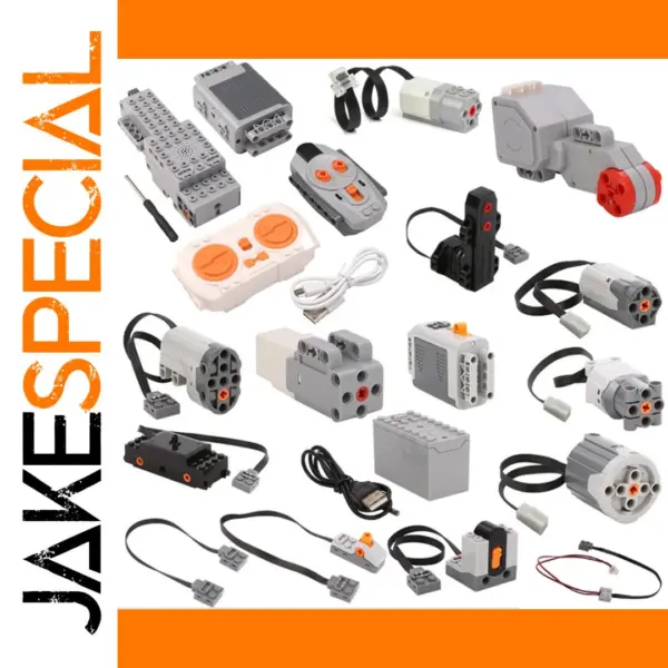 MOC High-Tech Motor Servo Parts for LEGO