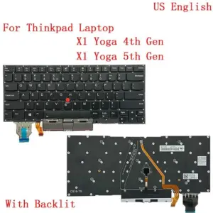 US Keyboard for Lenovo ThinkPad X1 Yoga G4/G5 18 cc38d838 no logo