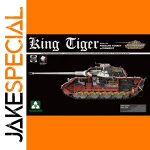 Takom 1/35 King Tiger Tank Turret Model Kit