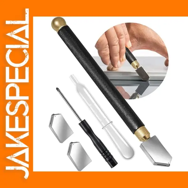 TC-17 Professional Glass Cutter Tool with Oil