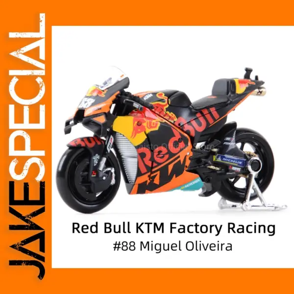 Maisto 1:18 GP Racing Red Bull KTM Motorcycle