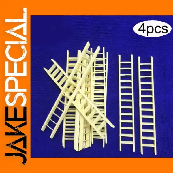 4pcs Miniature Resin Staircase for RC Models