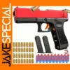 Shell Ejecting Foam Toy Gun with Bullets