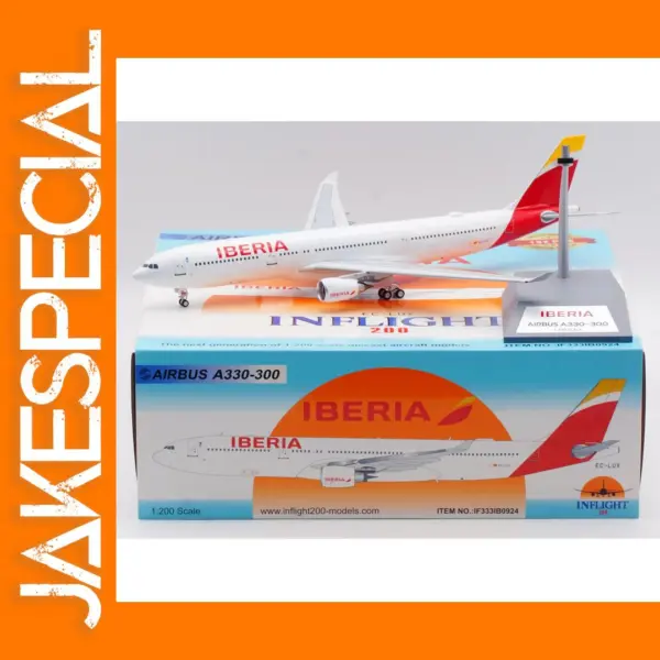 IF333IB0924 Iberia Airbus A330-300 Diecast Model