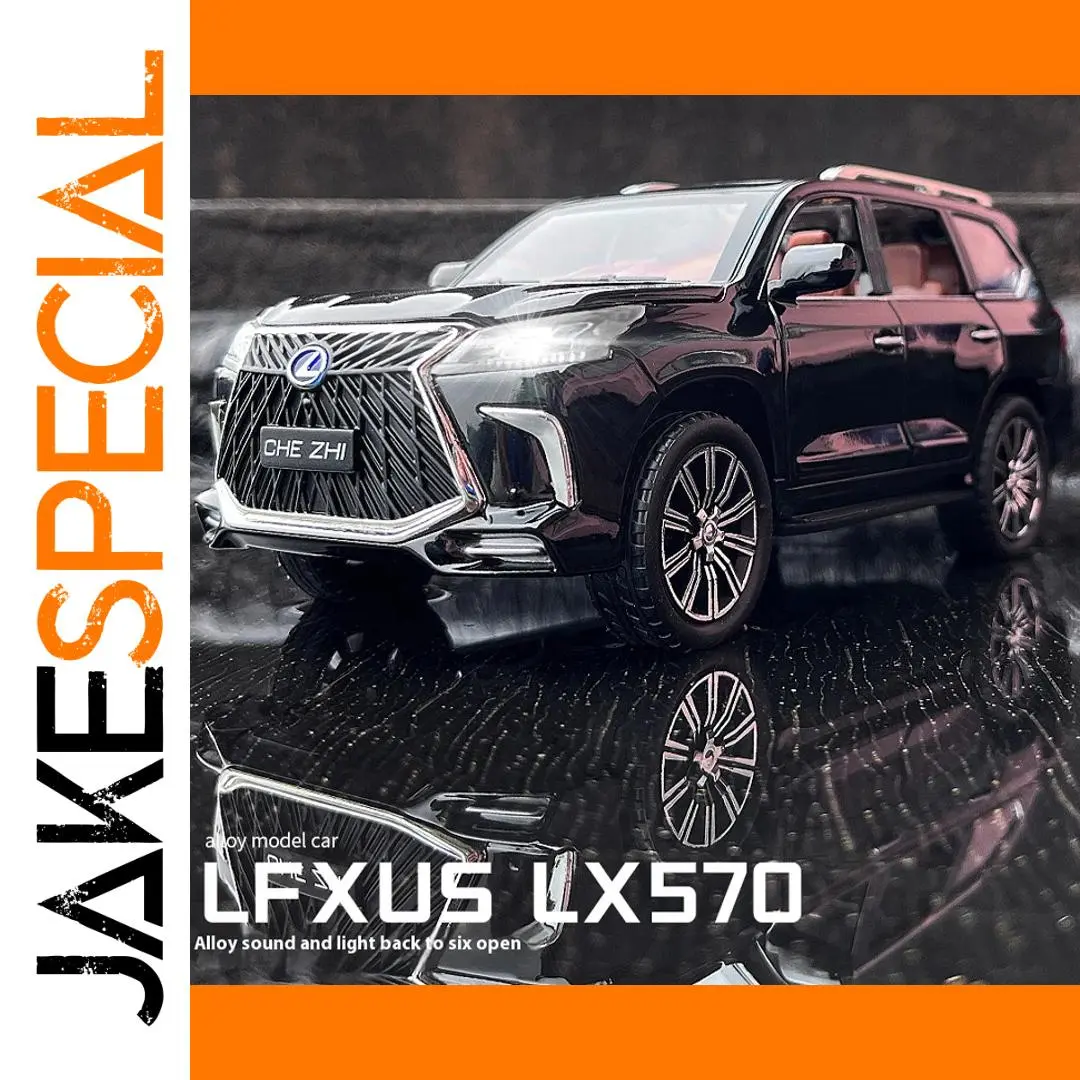 1:24 Lexus LX570 Off Road Alloy Diecast Model 1 1:24 Lexus LX570 Off Road Alloy Diecast Model