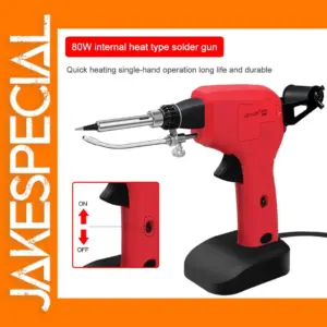80W Manual Soldering Gun with Heating Base